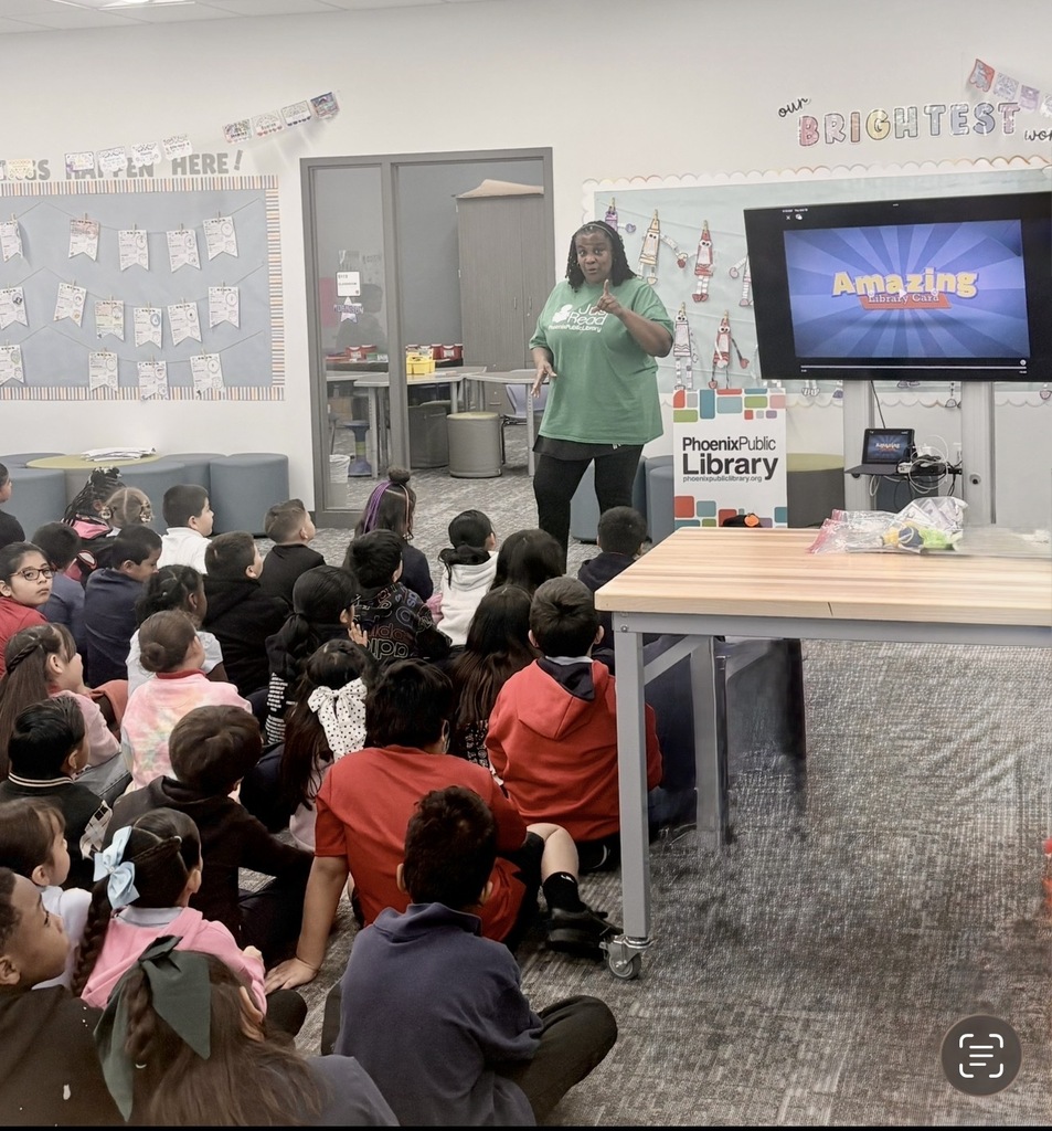 Library Visit from Phoenix Public Library