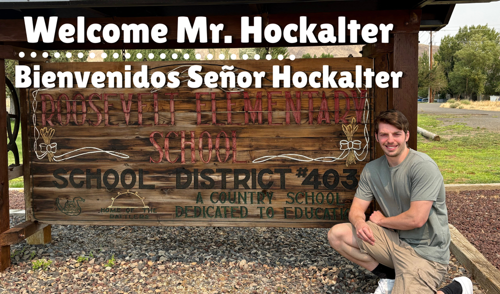 Welcome Mr Hockalter