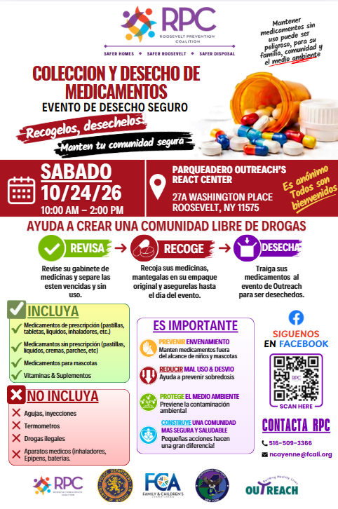 RPC Medication Take Back Community Event_Espanol