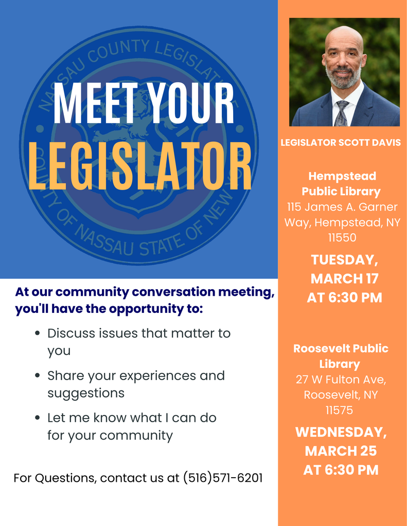 Legislator Scott Davis Meet & Greet