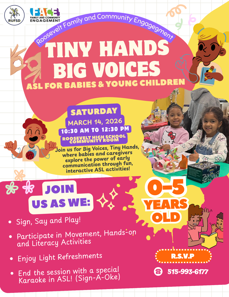 American Sign Language Basics Event Flyer English 