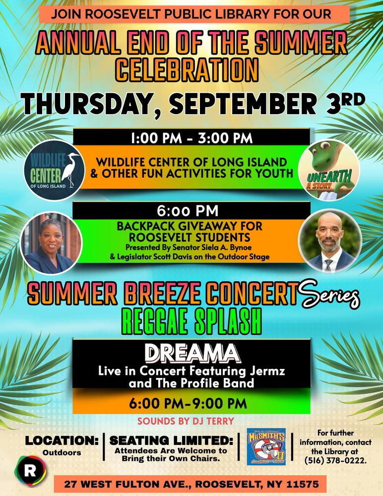 Roosevelt Public Library End of Summer Celebration 