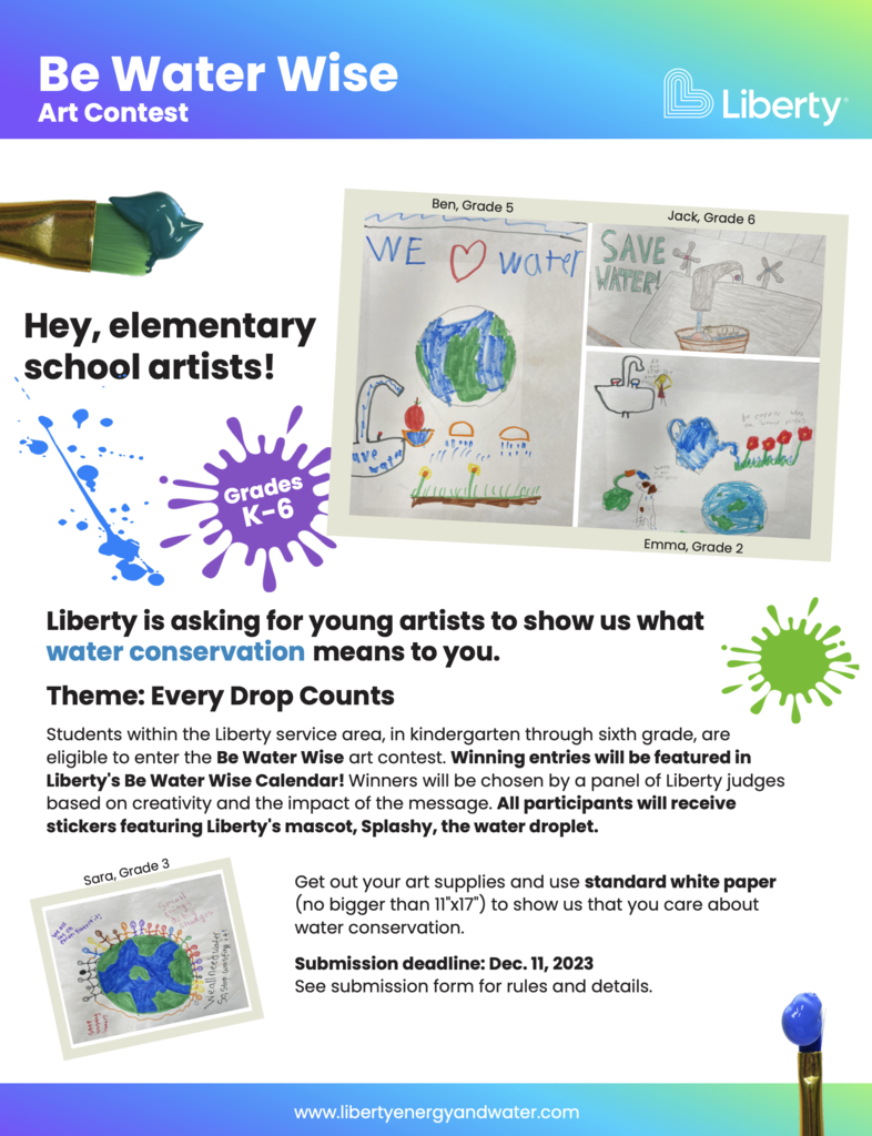 water wise art contest
