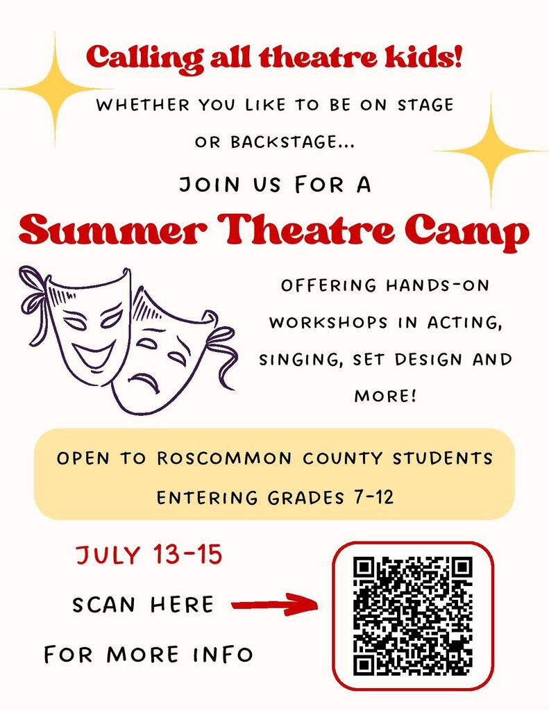 Summer Theater Camp Info