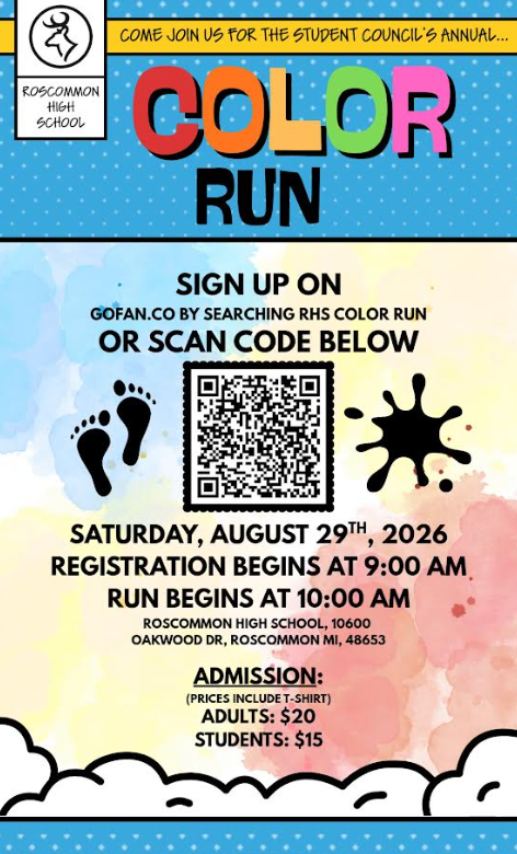 RHS Student Council Color Run Info