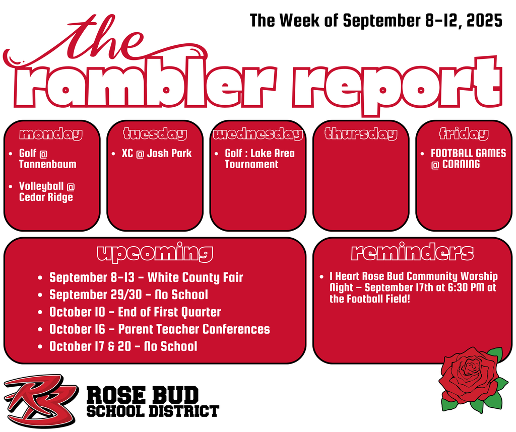 The Week of September 1 - 5, 2025 (1)