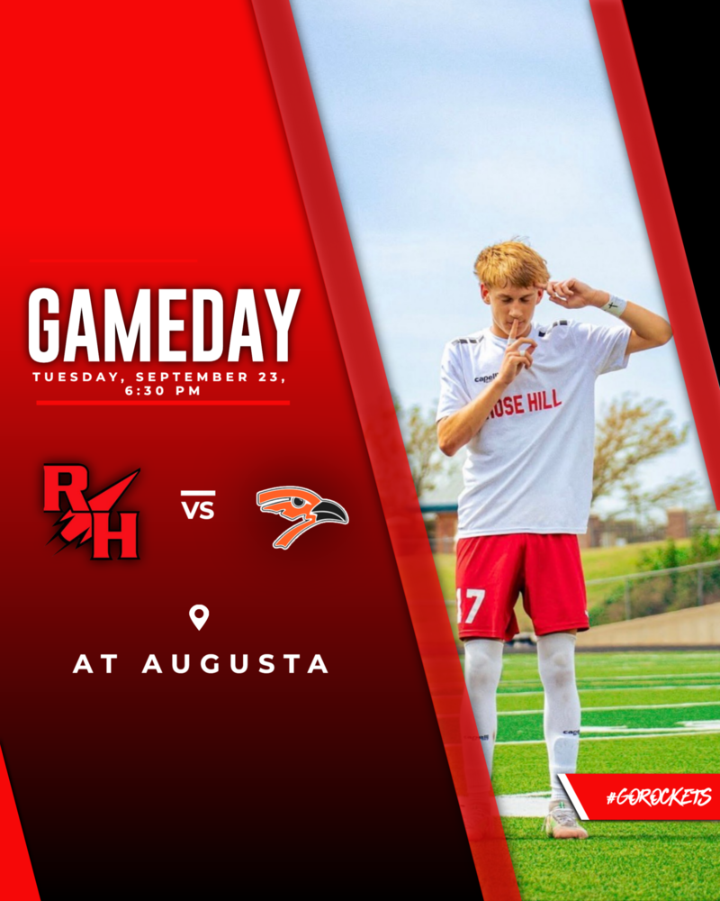 Gameday poster versus Augusta