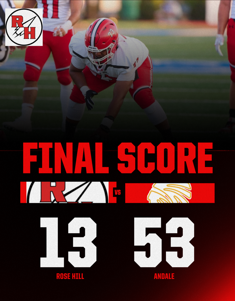 Andale defeats Rose Hill 53-13