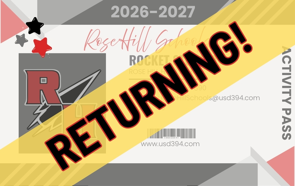 Returning Activity Pass Card
