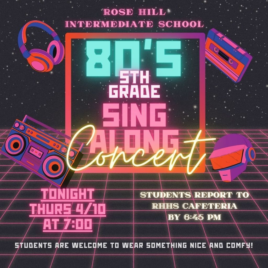 80's concert graphic -- see social media post for more info