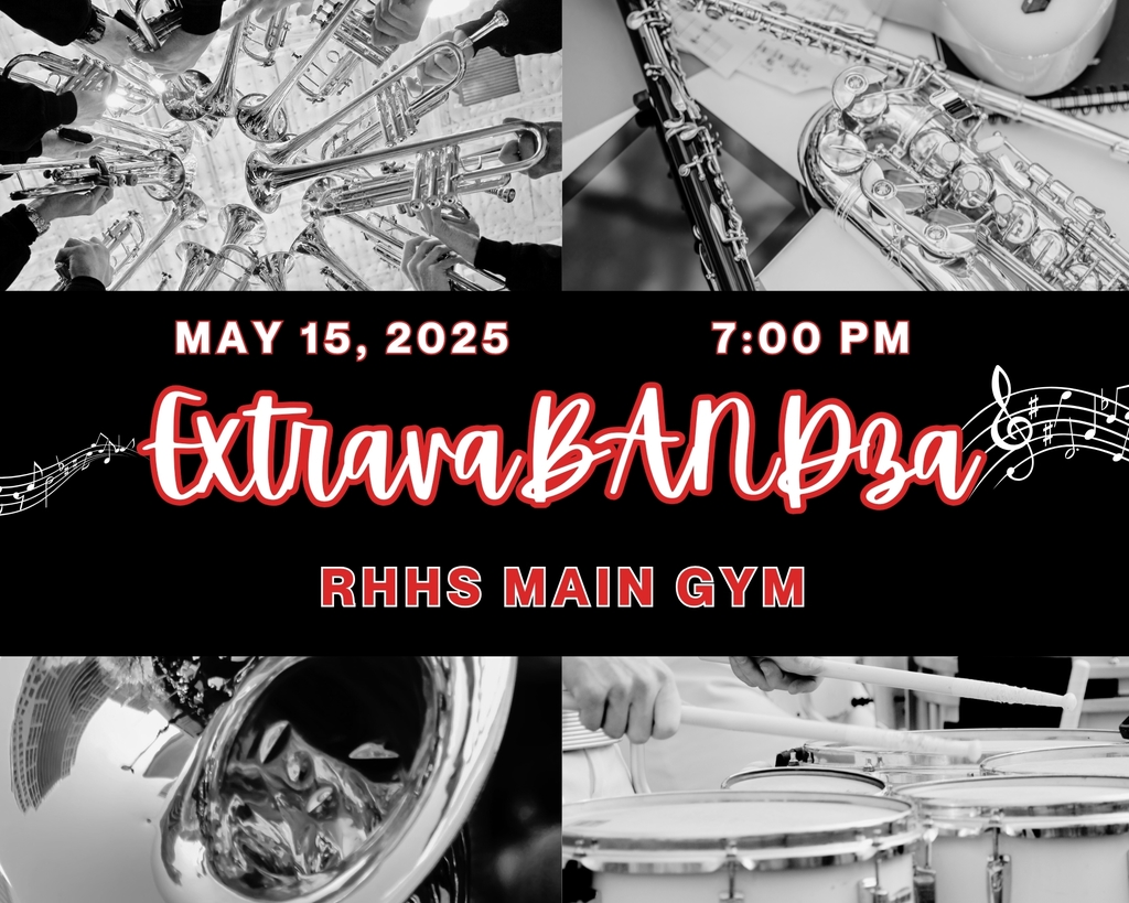 ExtravaBANDza Info -- music instruments - May 15 at 7 PM at RHHS