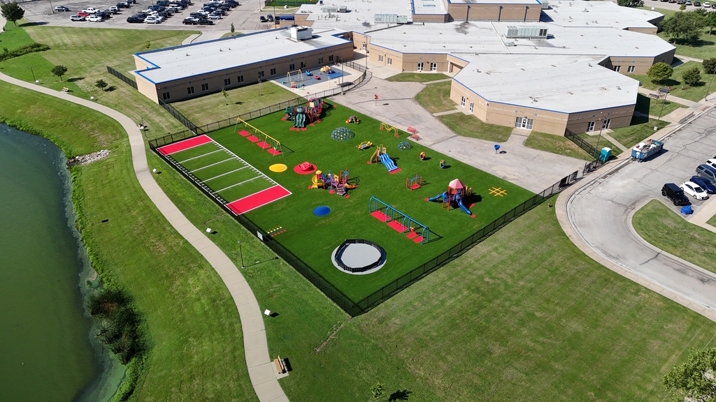 Primary Playground 3 drone photo