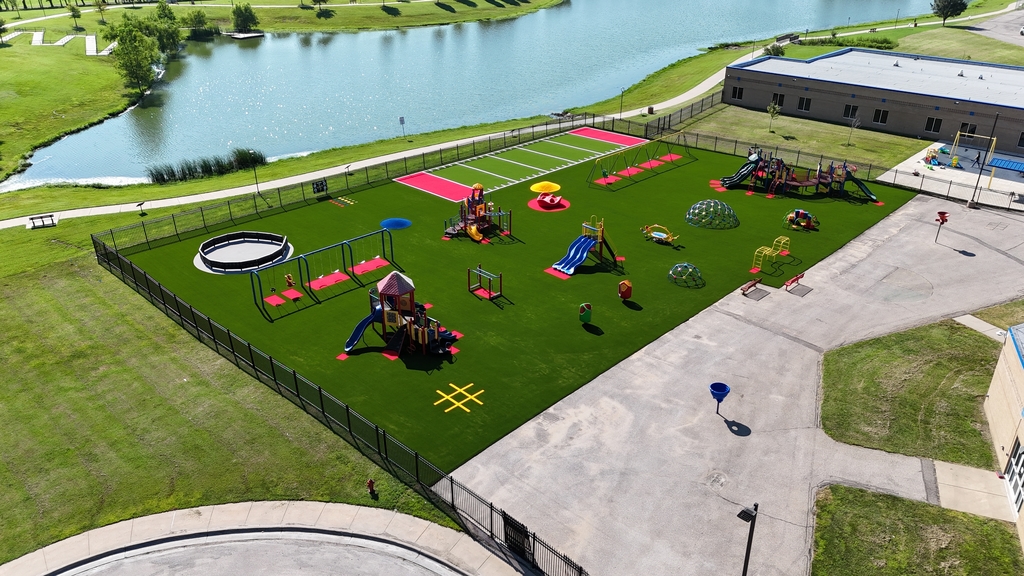 Primary Playground 5 drone photo