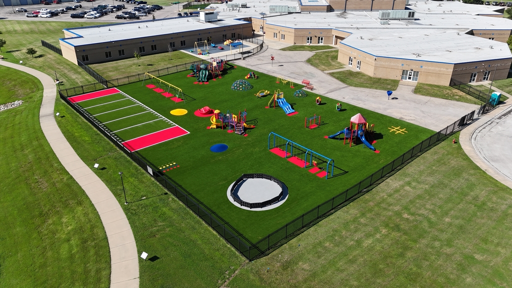 Primary Playground 4 drone photo