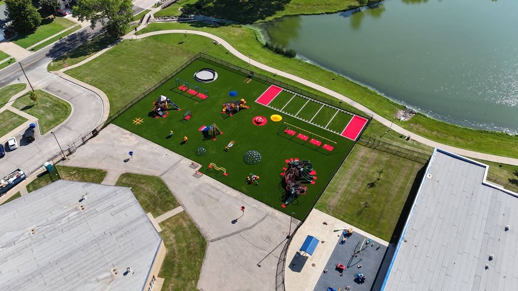Primary Playground 1 drone photo