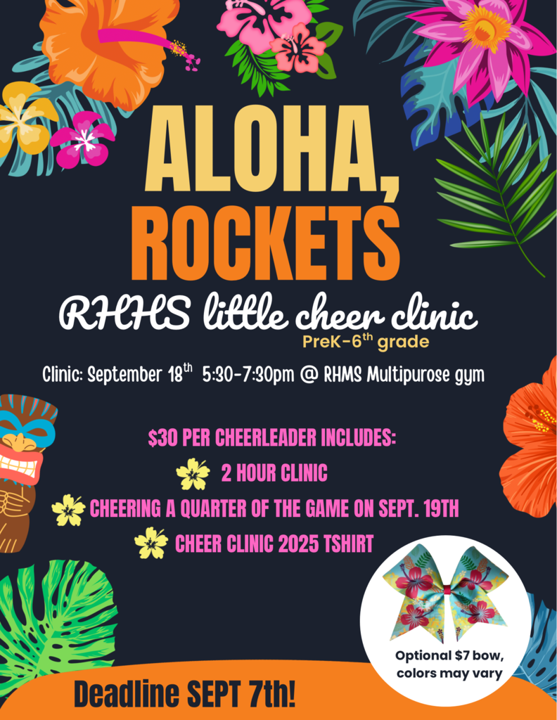 Cheer Clinic FUN flyer