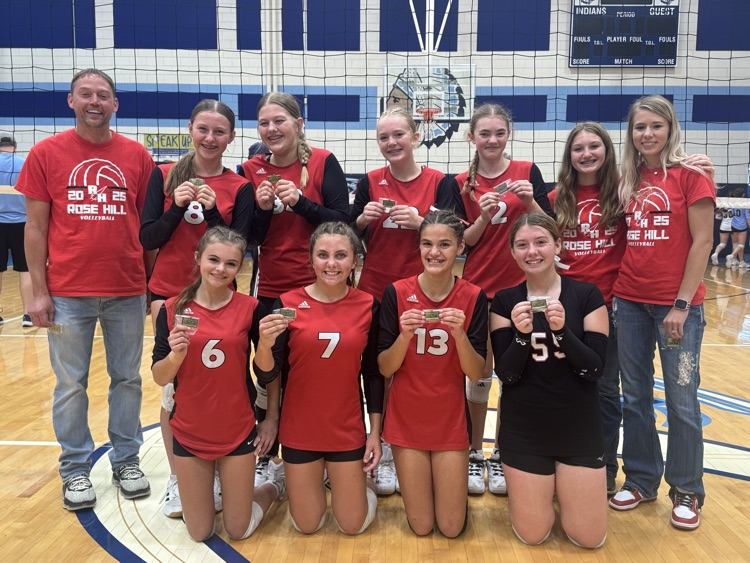 8th grade Patriot League South Champs!!