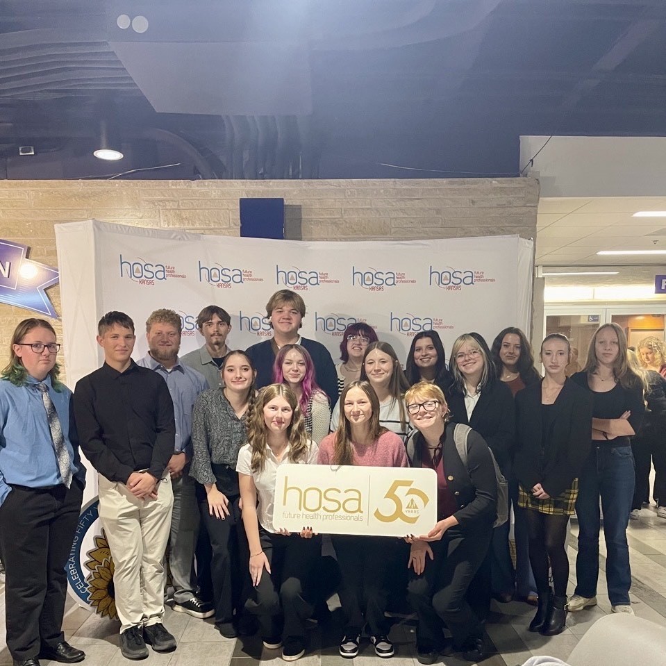 HOSA crew at KSU at the Fall Leadership Conference