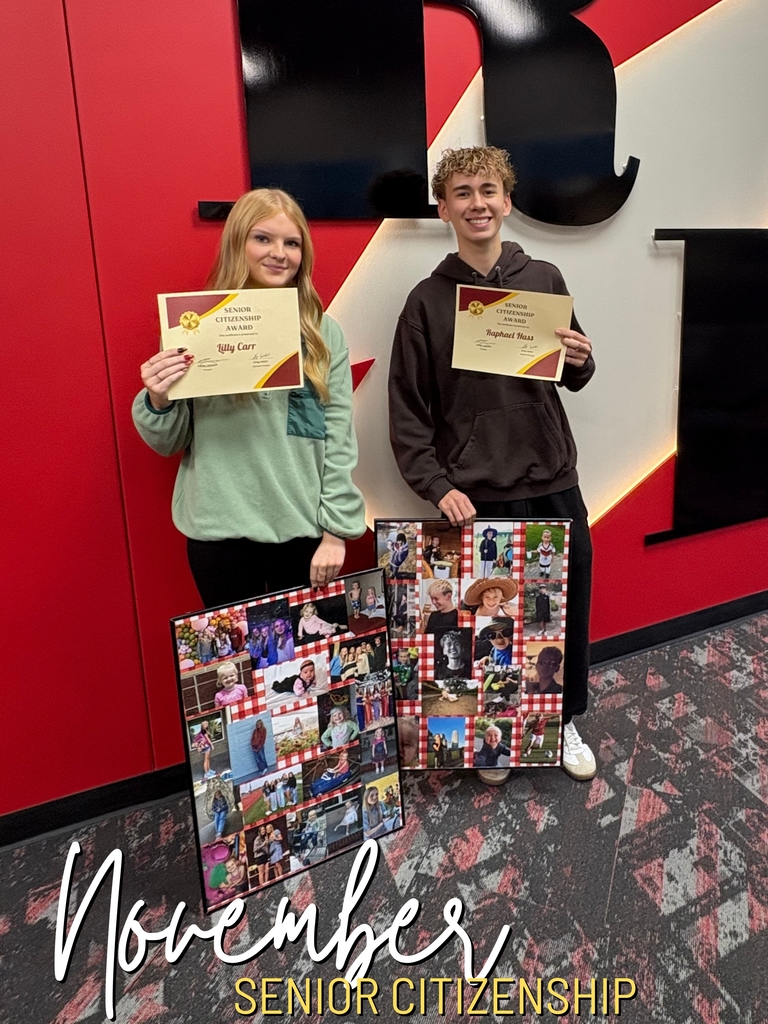 Lilly and RJ as November Senior Citizens for award