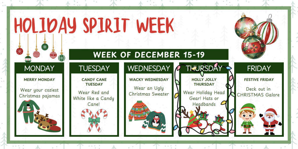 Holiday Spirit Week
