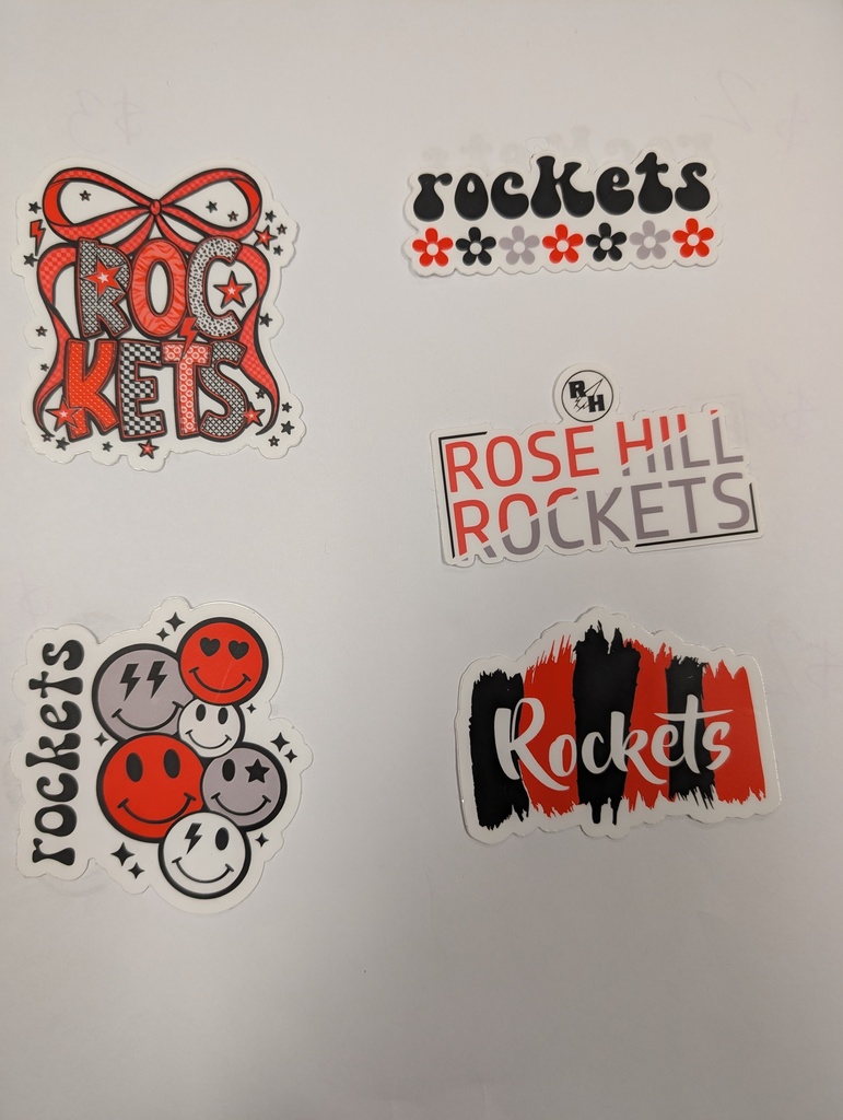 Rocket Pride Stickers