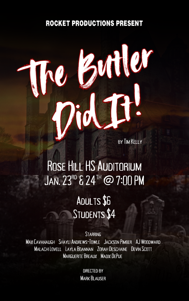 The Butler - RHHS Drama Dept play