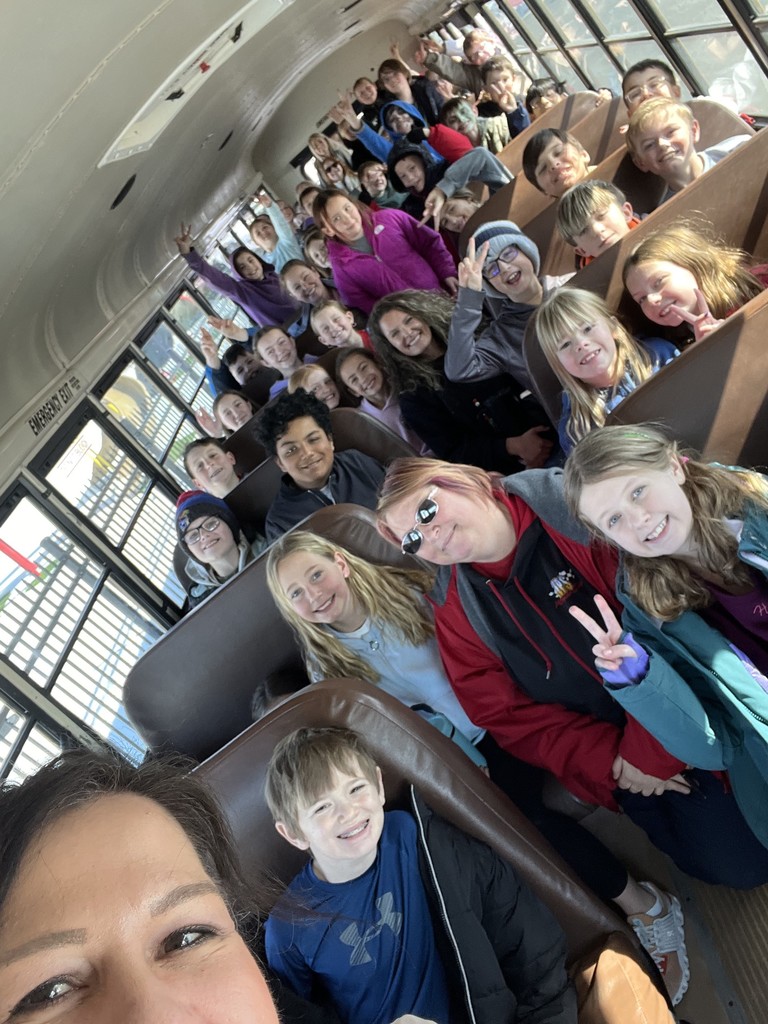 Kids on the school bus