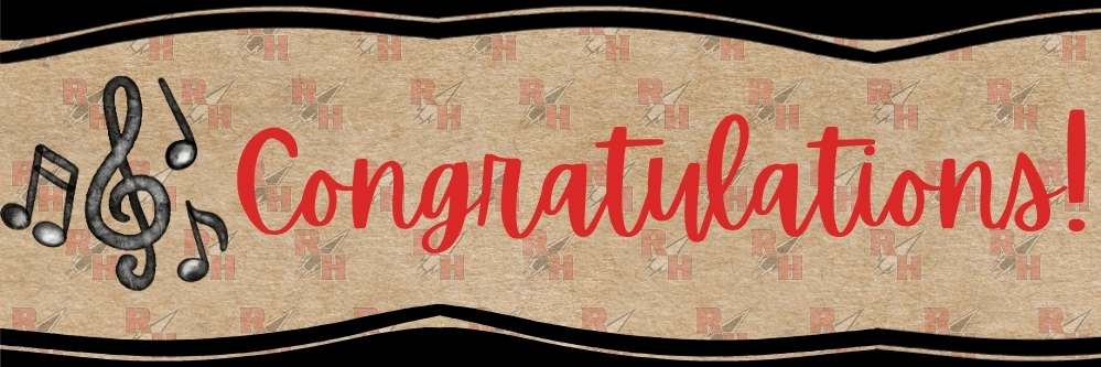 Congratulations banner