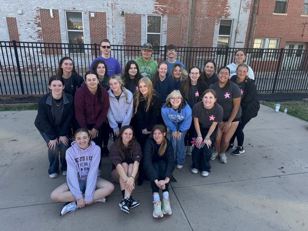 KAY Club members planting at the community garden in downtown Wichita