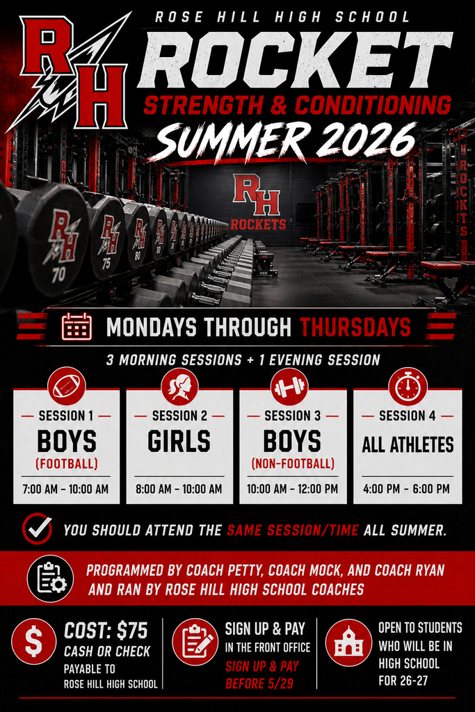 Summer 2026 - Strength and Conditioning