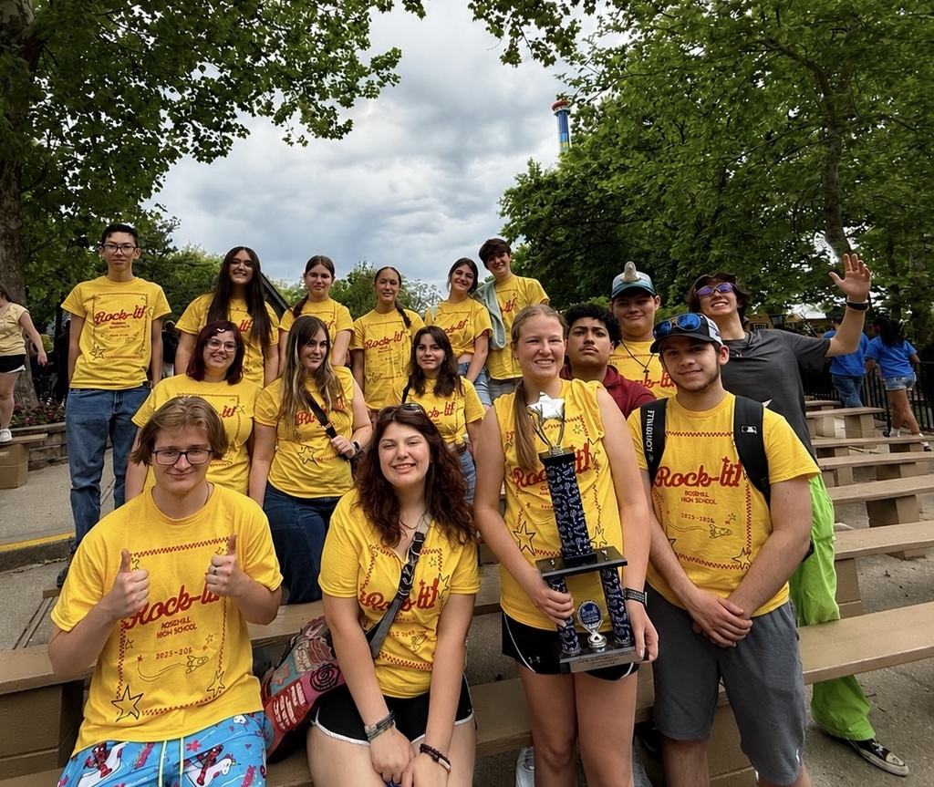 group of kids in yellow - rocketaires