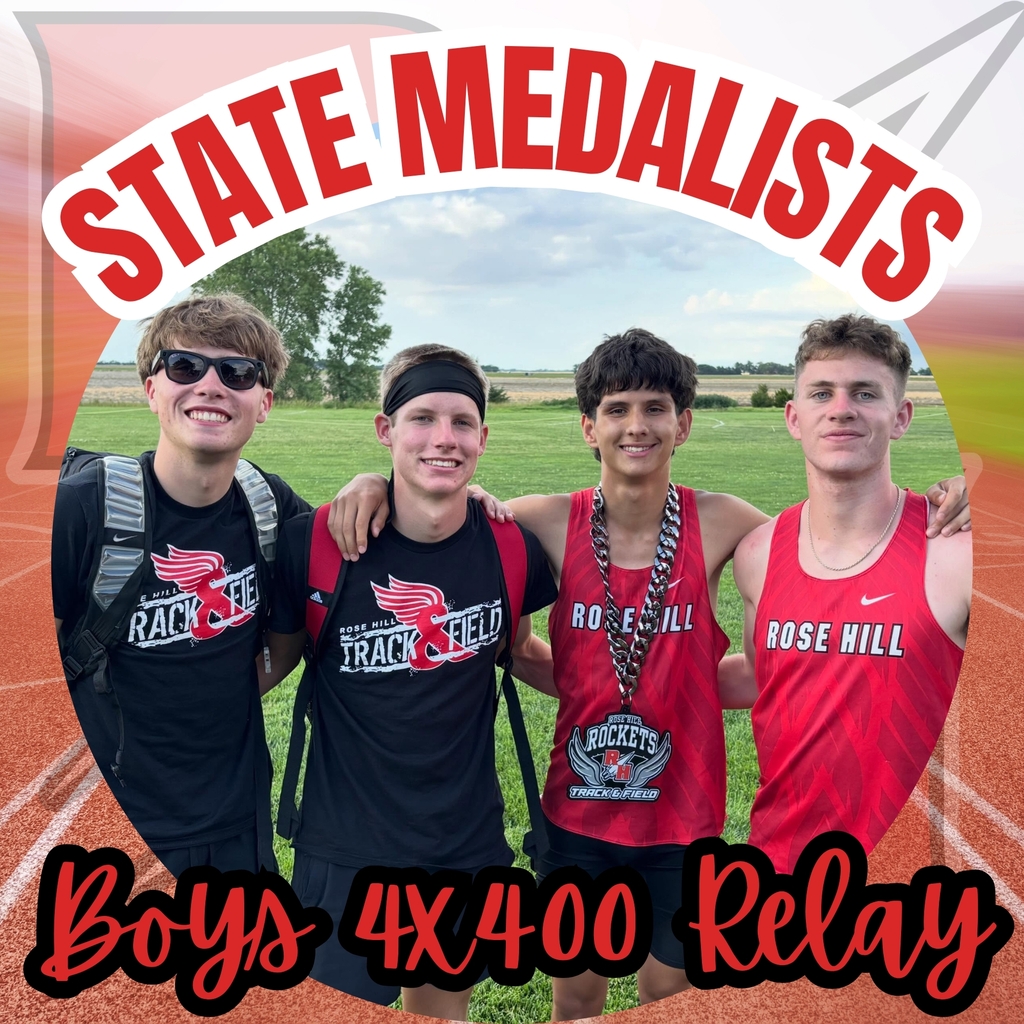 Boys 4x400 relay state medalists