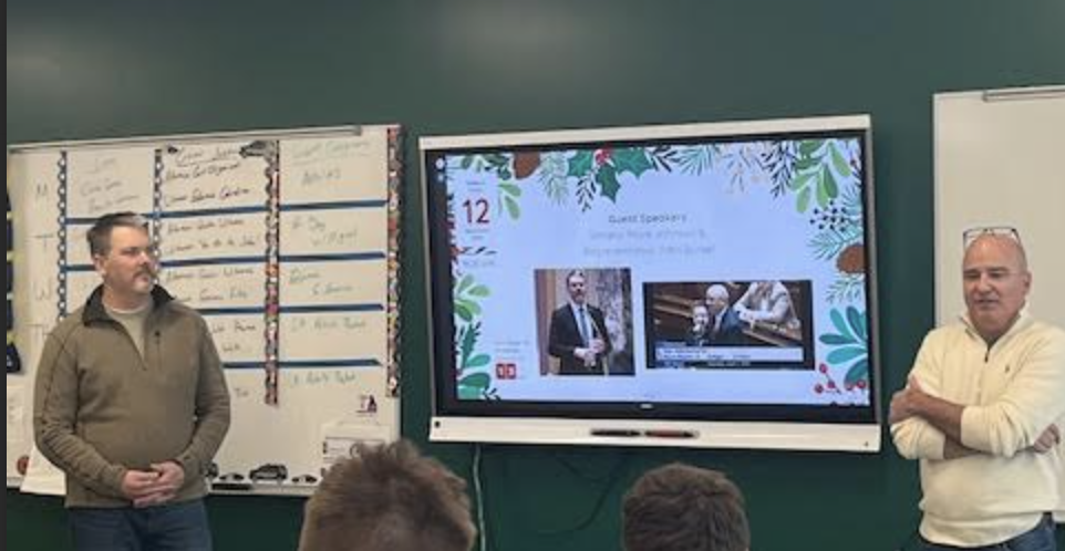 Senator Johnson and Representative Burkel