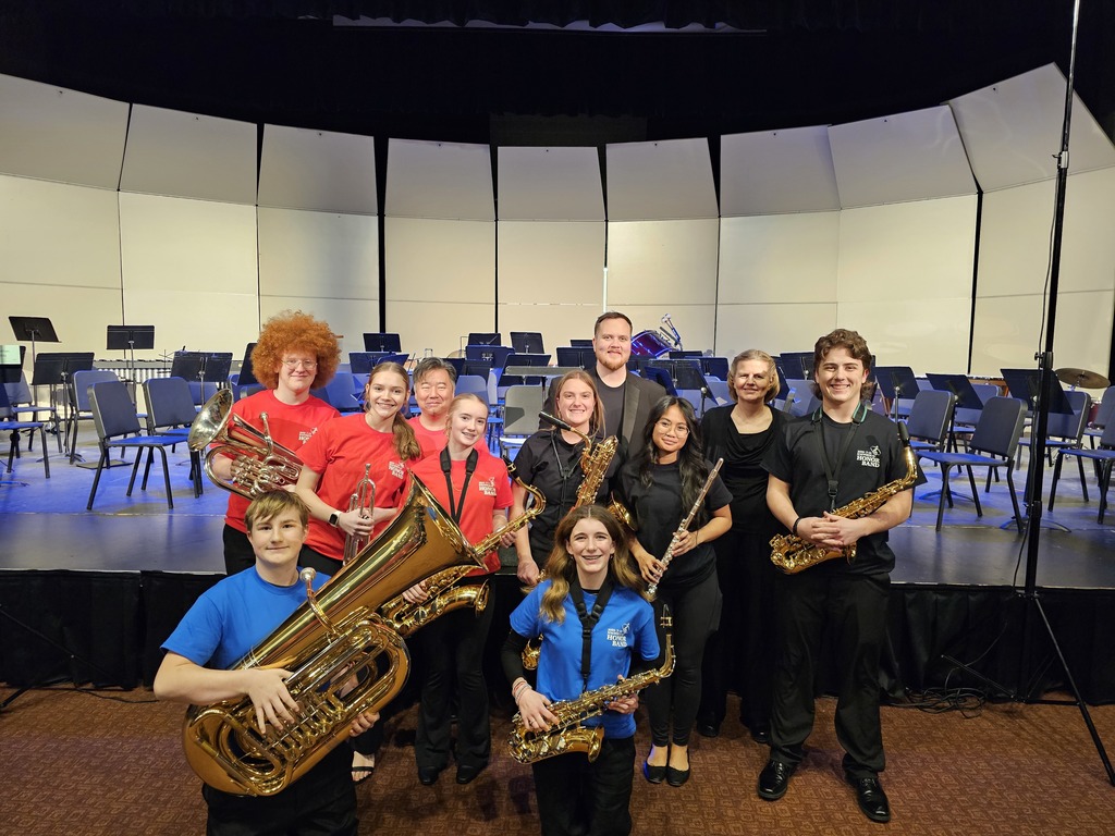 Roseau Band Students