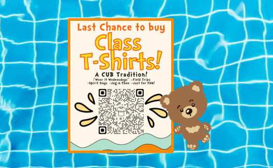 last chance to buy class t shirts qr code