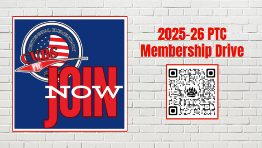Cubs PTC Join Now 2025 26 PTC Membership Drive qr code