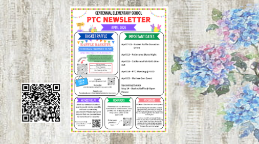 April PTC Newsletter qr code