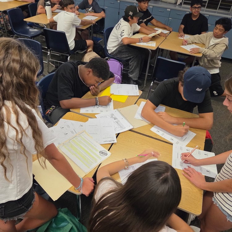 students in a classroom