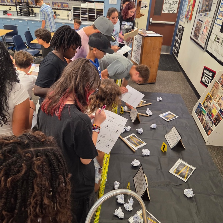 students working together on a project