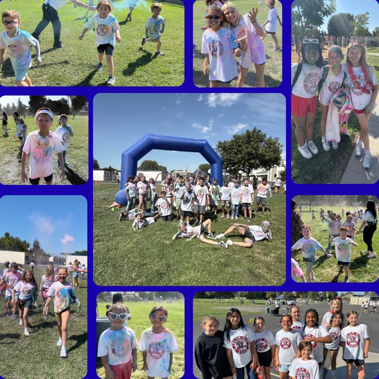 pictures of students running