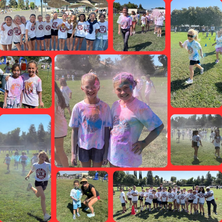 pictures of students running