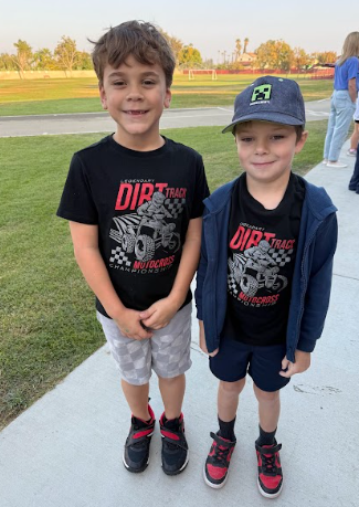 students dressed alike