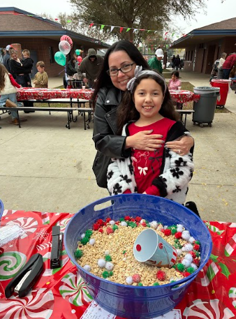 student making reindeer food