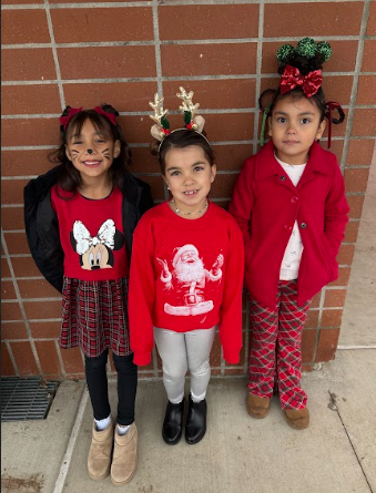students dress as favorite holiday movie characters
