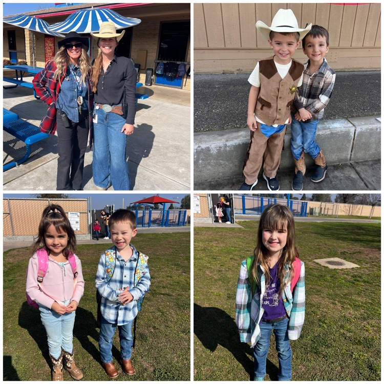 kids wearing western wear