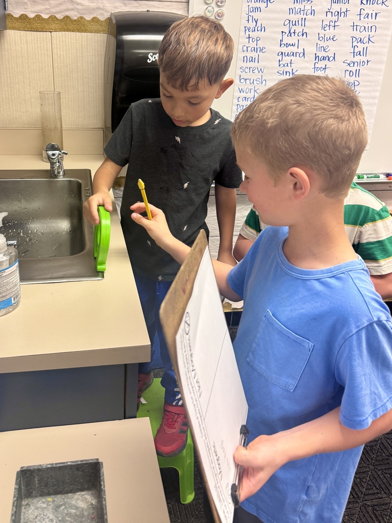 students with magnet