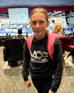 student at science fair