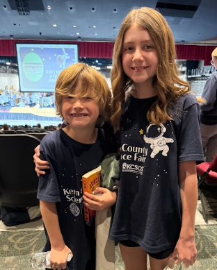 students at science fair