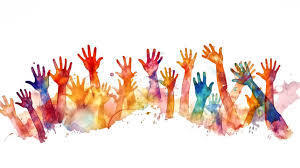 clip art of hands painted