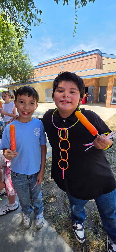 boys with popsicles